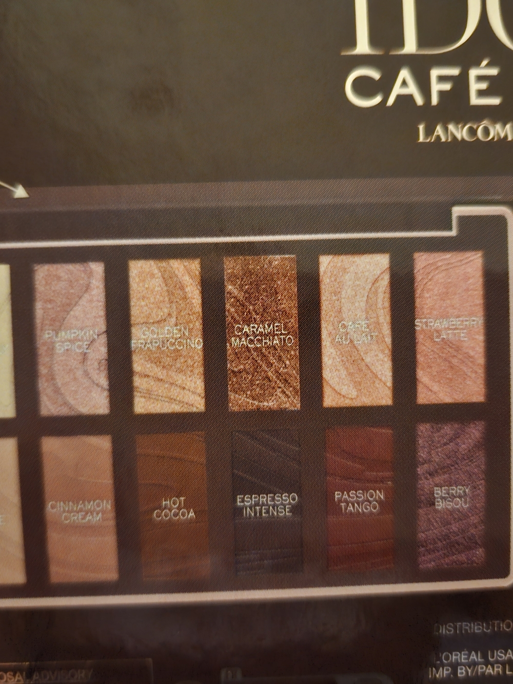 Lancôme Café Crush Eyeshadow Palette - Brown, Gold & Bronze Tones - Picture 12 of 12
